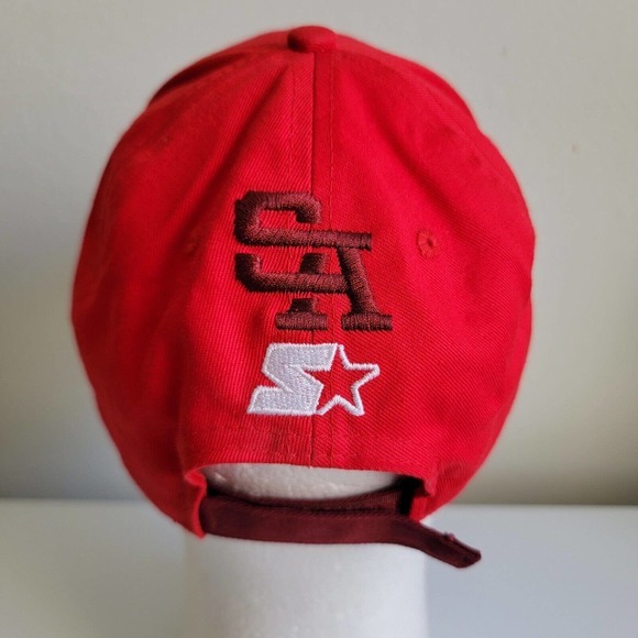 Starter Mens San Antonio Commanders Alliance American Football Strapback Cap Hat - Picture 4 of 9